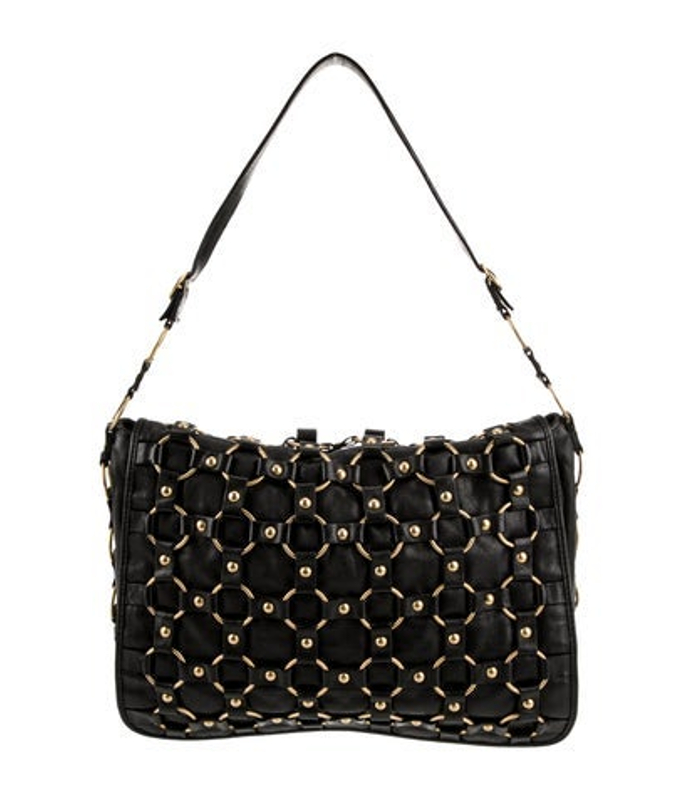 Dior Dior Leather Shoulder Bag Vintage