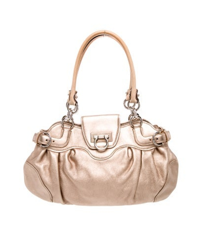 Salvatore Ferragamo Ferragamo Gancio Top Handle Bag