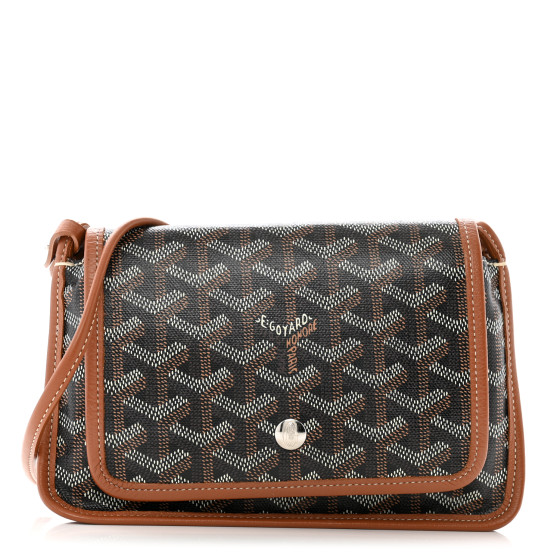 Goyard Goyardine Plumet Wallet Clutch Black Gold