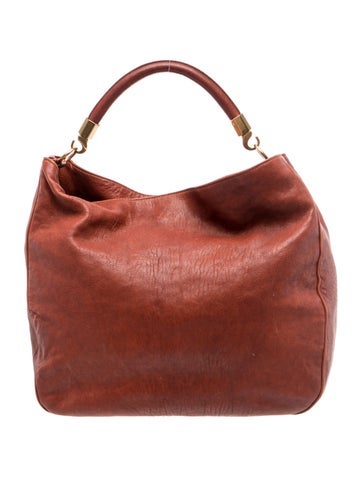 Leather Top Handle Bag