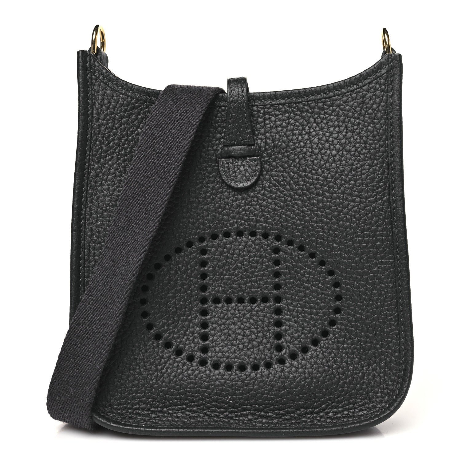 Hermes Hermes Taurillon Clemence Evelyne TPM Black