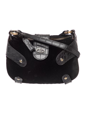 Valentino Suede Shoulder Bag