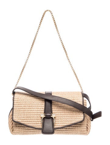 Raffia Shoulder Bag