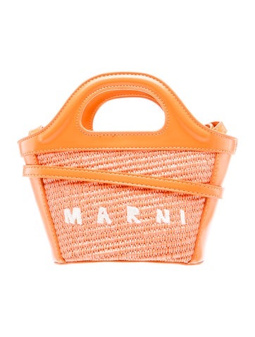 Raffia Top Handle Bag Small