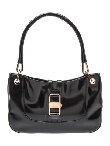 Patent Leather Shoulder Bag