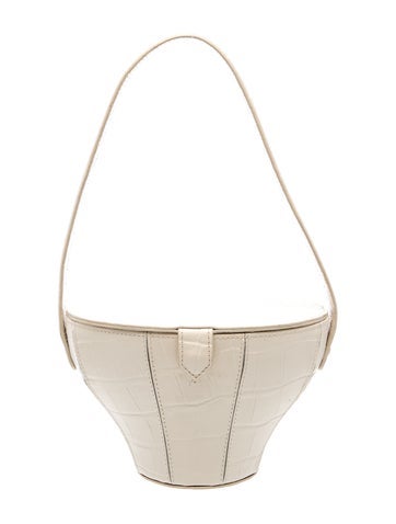 Staud Leather Top Handle Bag