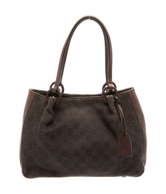 Gucci Gg Denim Shoulder Bag