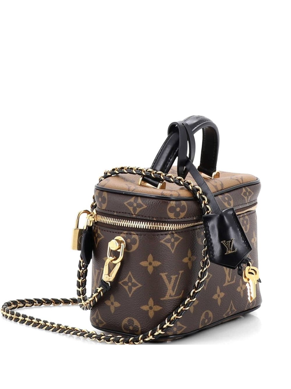 Vanity Handbag Reverse Monogram Canvas PM satchel