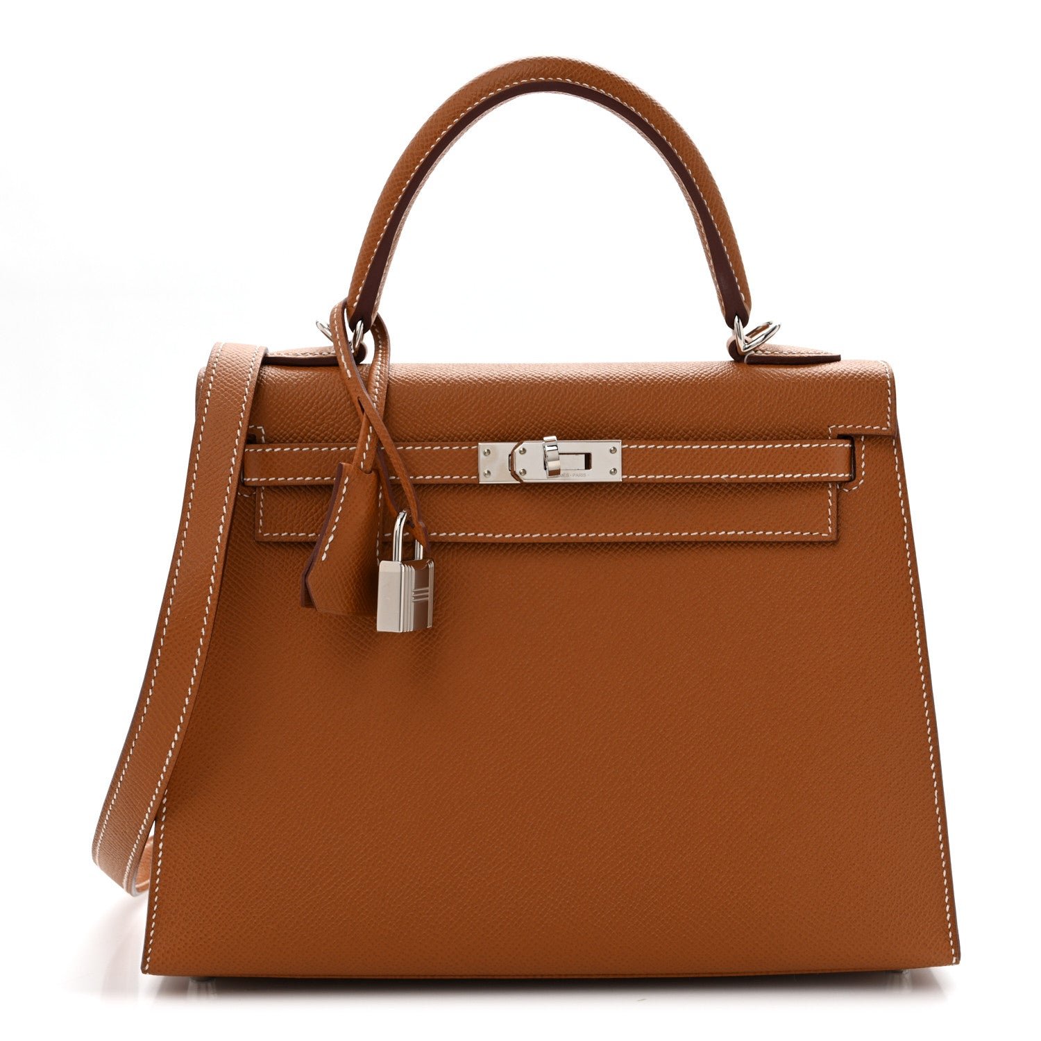 Hermes Epsom Kelly Sellier 25 Gold