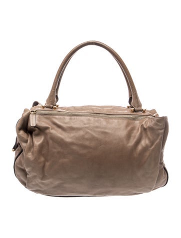 Leather Top Handle Bag