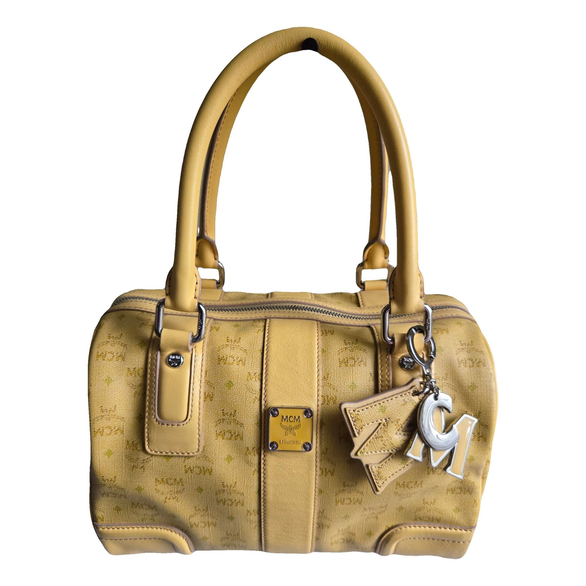 Boston leather handbag