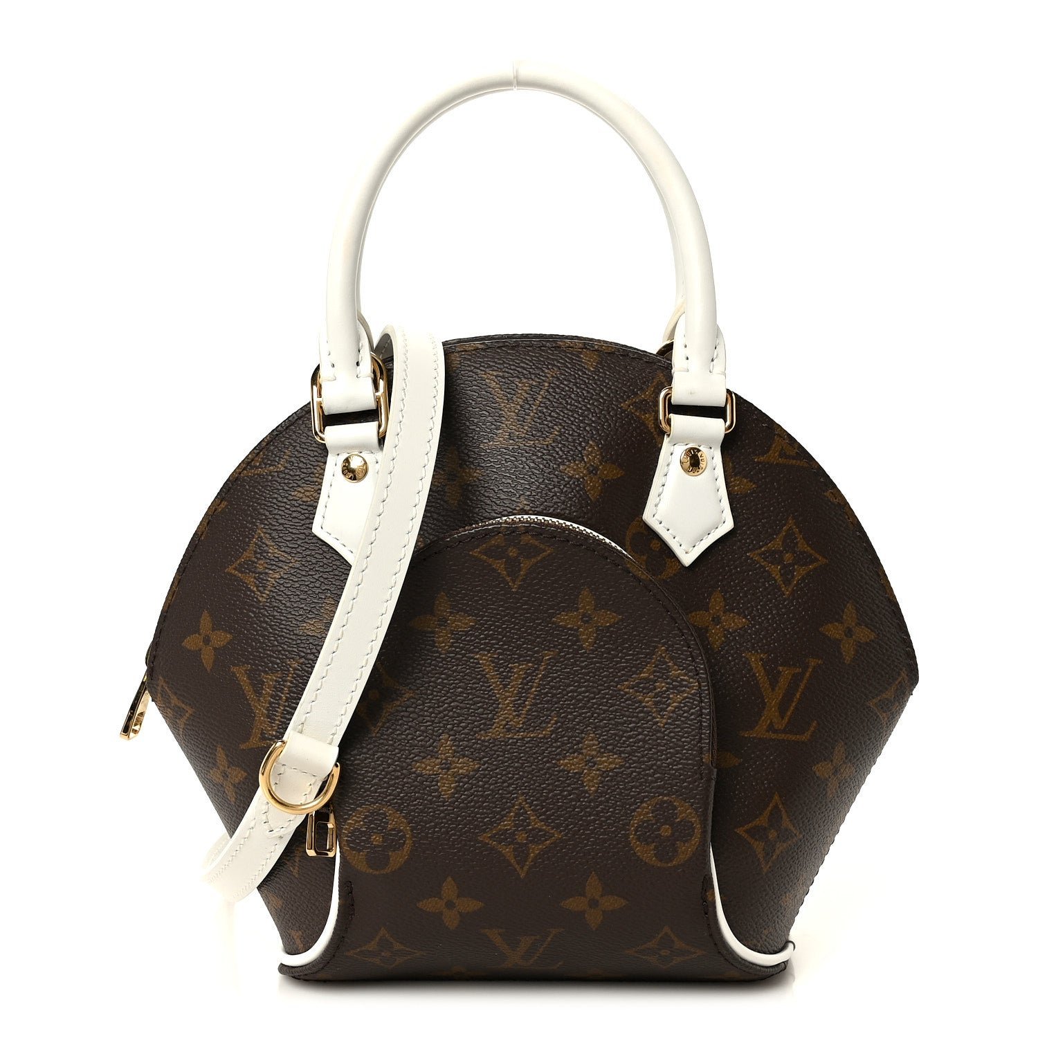 Louis Vuitton Monogram LV Match Ellipse BB White