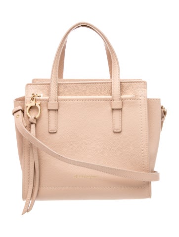 Leather Top Handle Bag
