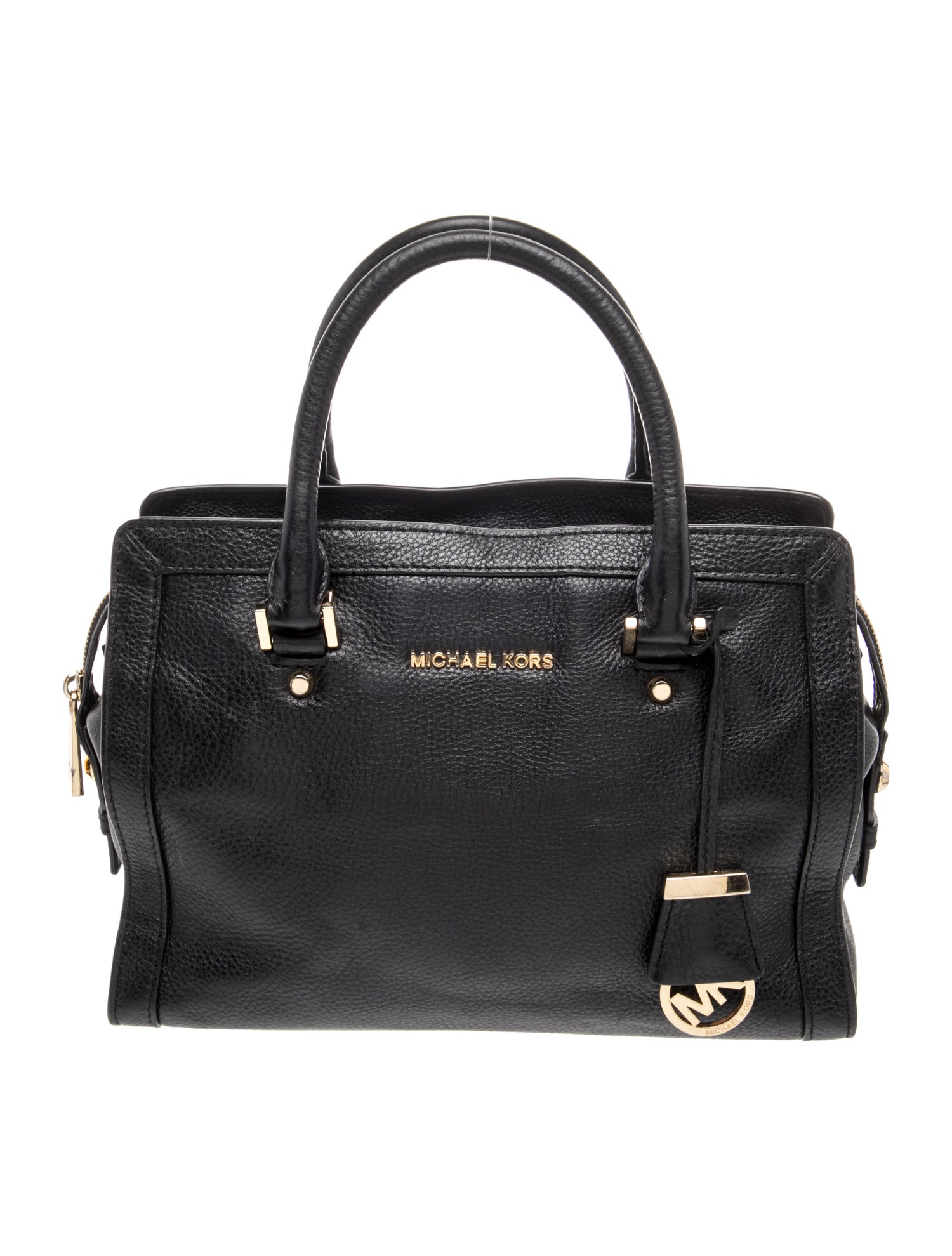 Leather Top Handle Bag