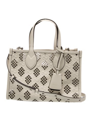 Leather Top Handle Bag