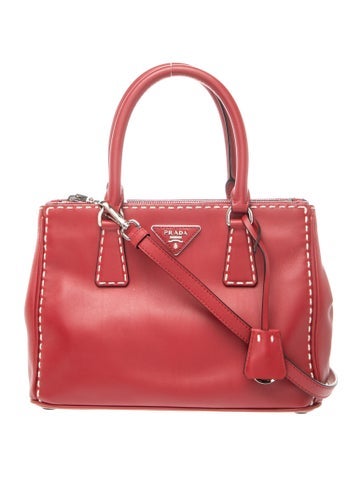 City Calf Leather Galleria Double Zip Small w/ Tags