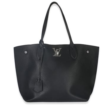 Leather Lockme Cabas