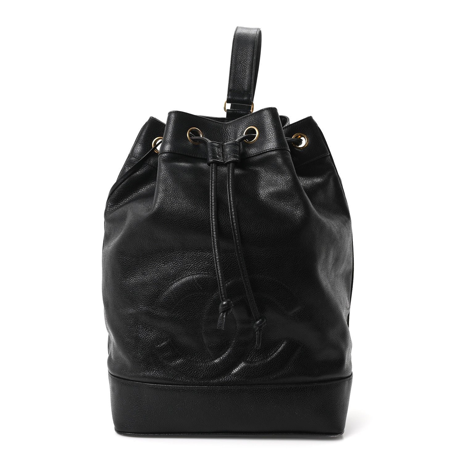 Chanel Caviar Sling Backpack Black