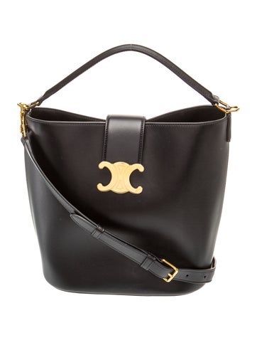 Leather Bucket Louise bag Small