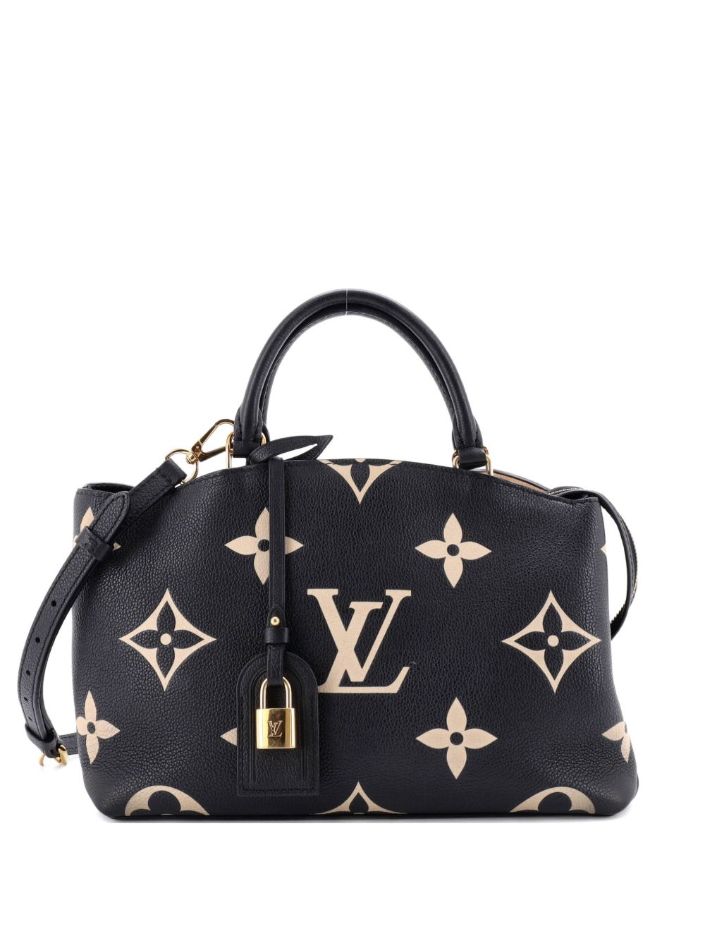 Louis Vuitton Petit Palais Handbag Bicolor Monogram Empreinte Giant satchel