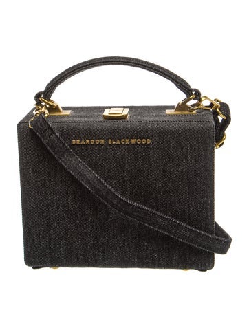 Brandon Blackwood Denim Top Handle Bag