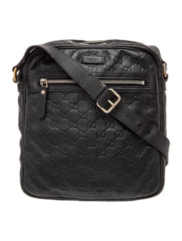 GG Signature Guccissima Crossbody