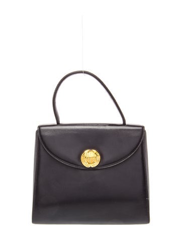 Leather Top Handle Bag Vintage