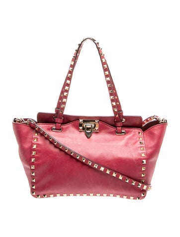 Rockstud Top Handle Bag