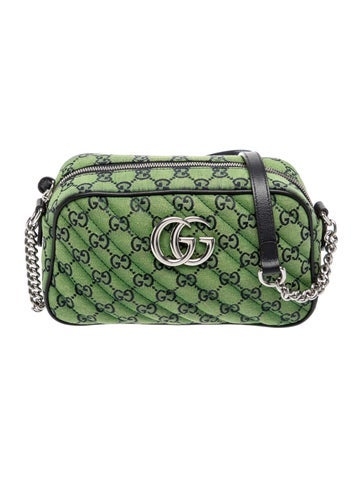 GG Canvas Marmont Small