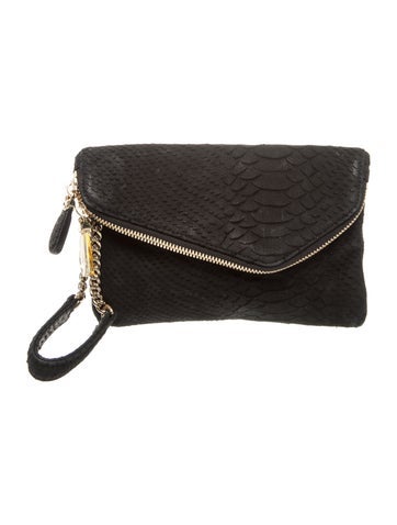 Suede Clutch