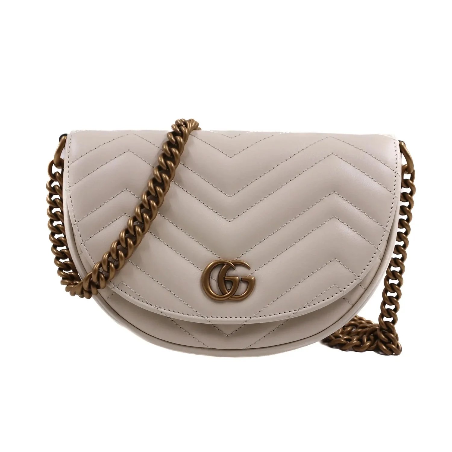 Leather GG Marmont Mini