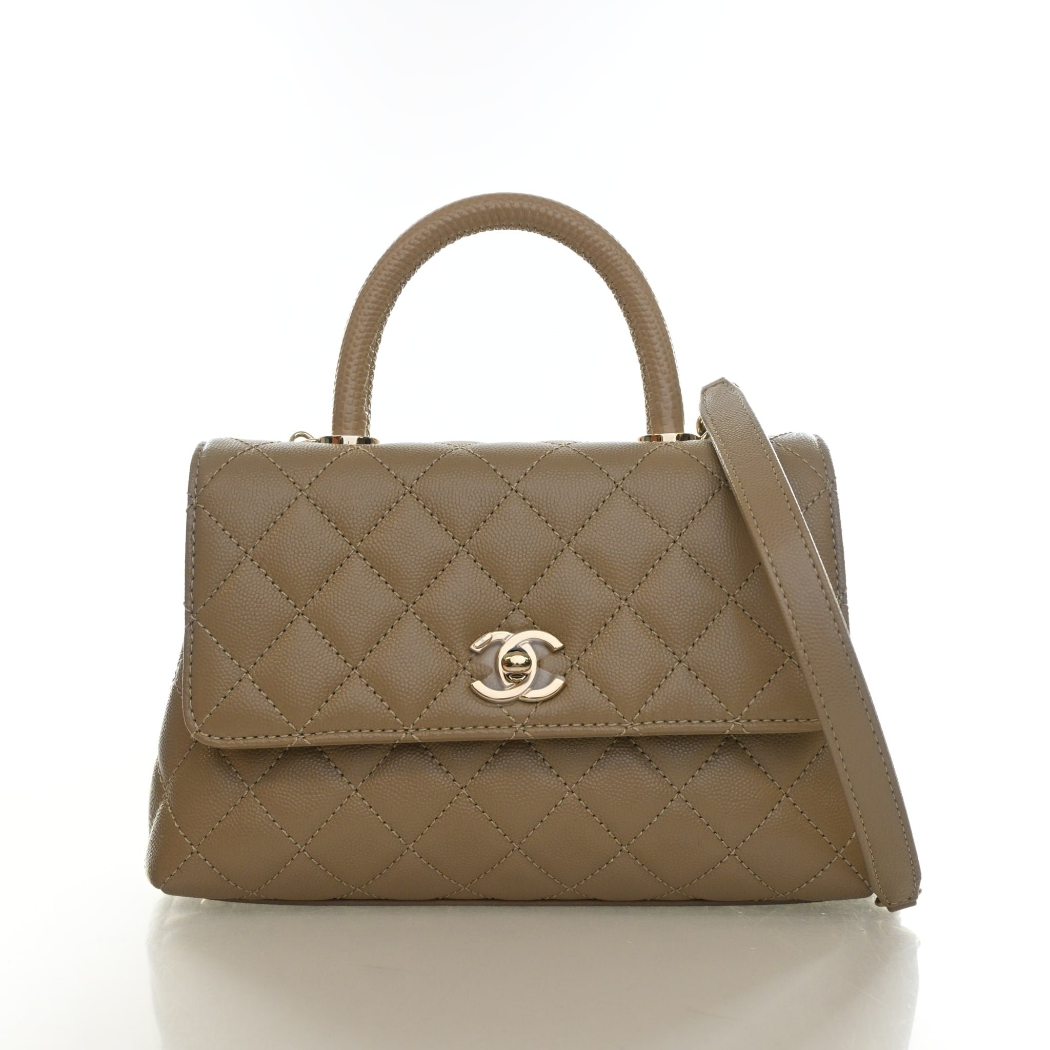 Chanel Small Caviar Coco Handle Bag