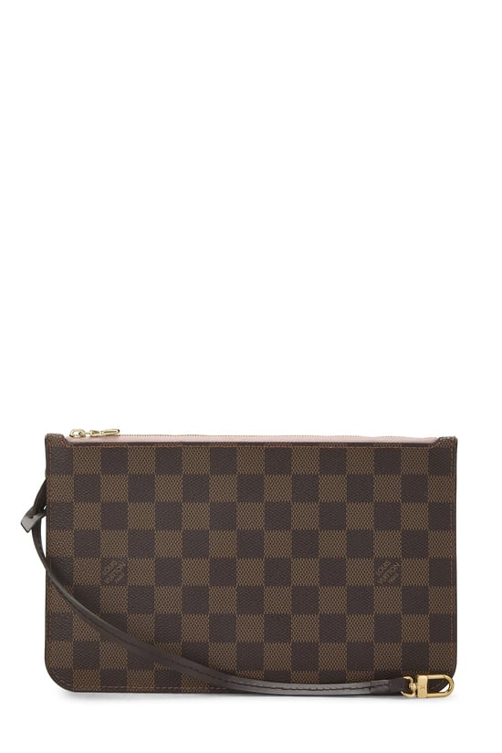 Louis Vuitton Damier Ebene Neverfull Pouch MM NM