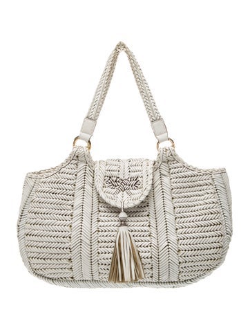 Leather Top Handle Bag
