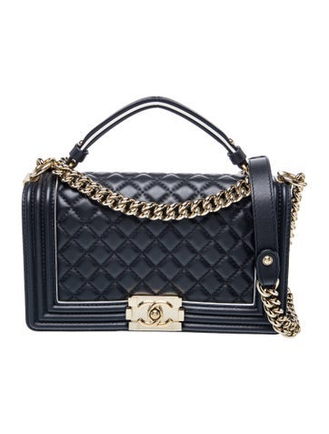 Medium Top Handle Boy Bag