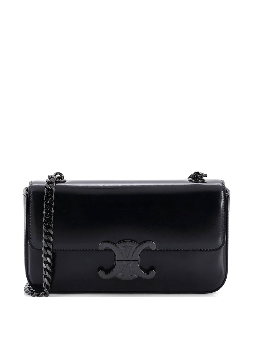 Triomphe Chain Leather Small shoulder bag