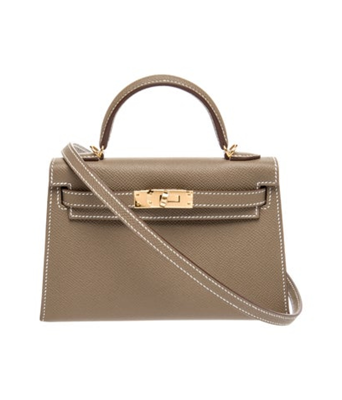 Hermes 2024 Epsom Mini Kelly Ii Sellier 20