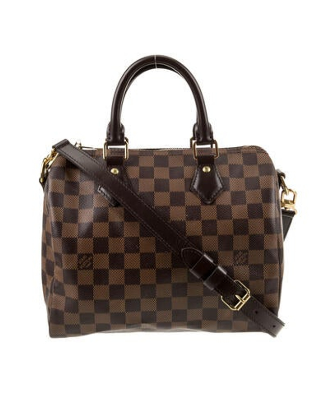 Louis Vuitton Vuitton Damier Ebene Speedy Bandouliere 25