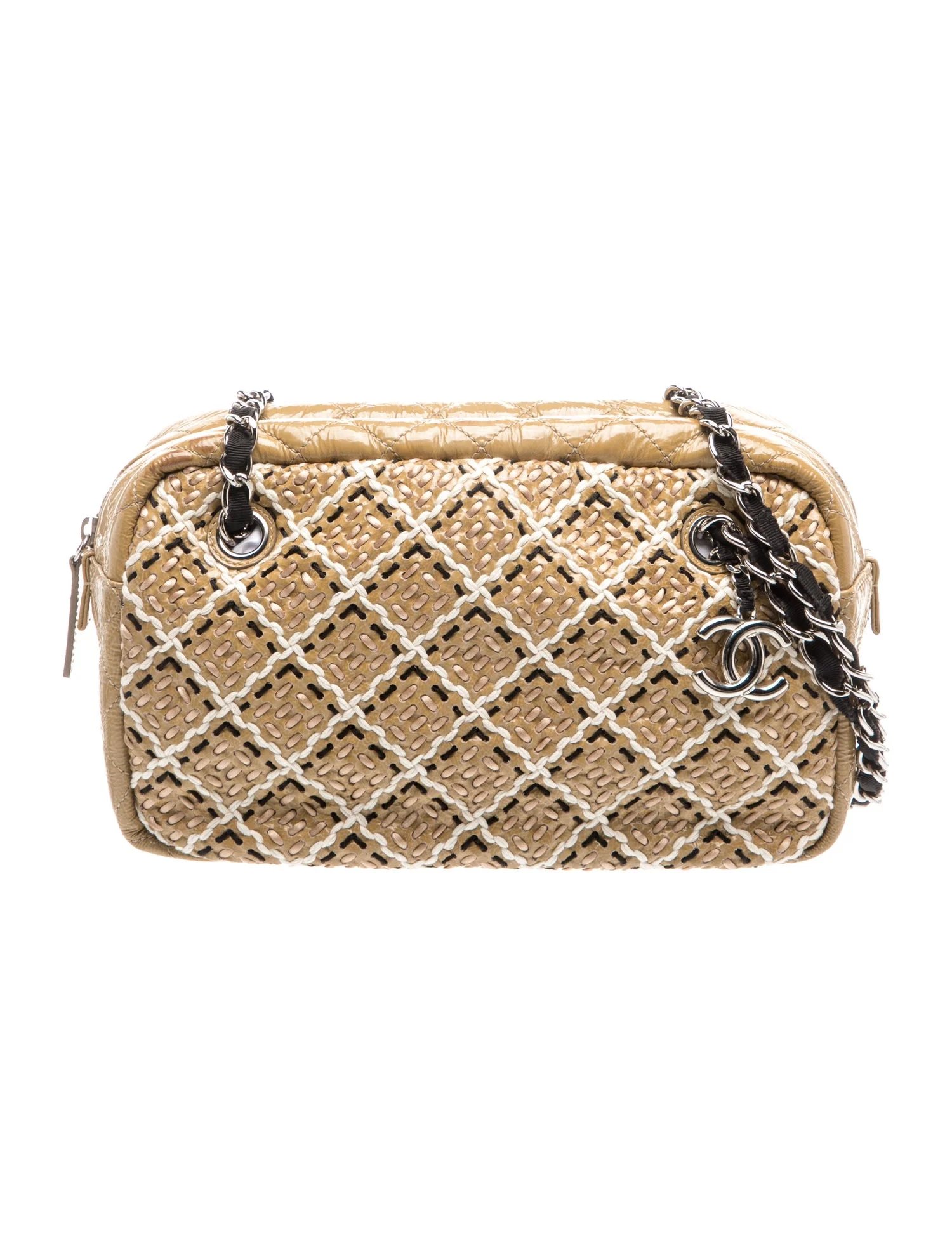 Tweed On Stitch Camera Bag