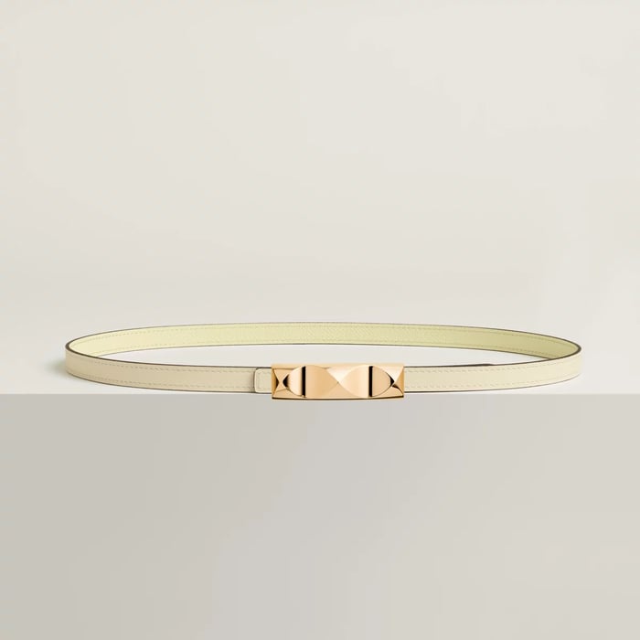 Infini belt buckle & Reversible leather strap 13 mm