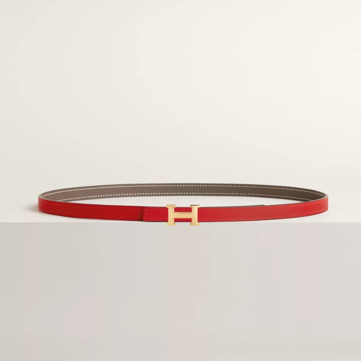 Boucle de ceinture Mini 5382 & Cuir de ceinture réversible 13 mm