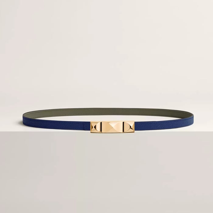 Infini Belt Buckle & Reversible Leather Strap 13 MM
