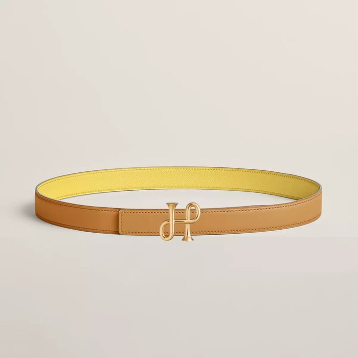 Cor Baroque belt buckle & Reversible leather strap 24 mm