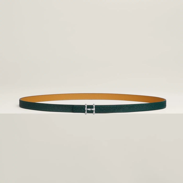 H Torsade Belt Buckle & Reversible Leather Strap 13 MM