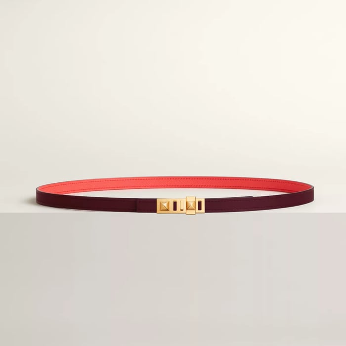 Collier de Chien belt buckle & Reversible leather strap 13 mm