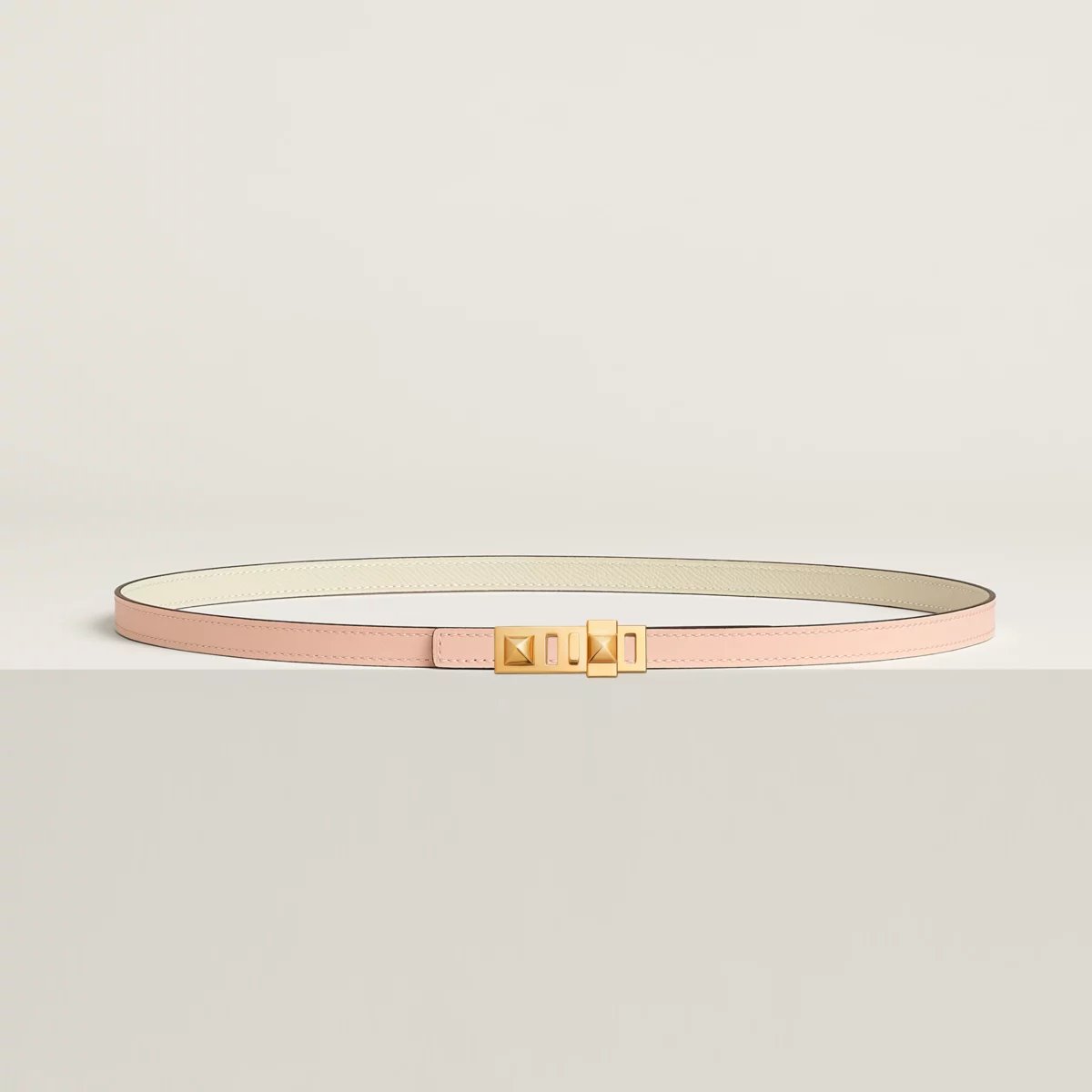 Collier de Chien belt buckle & Reversible leather strap 13 mm