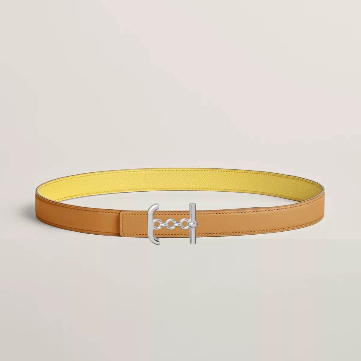 Ancre Marin belt buckle & Reversible leather strap 24 mm