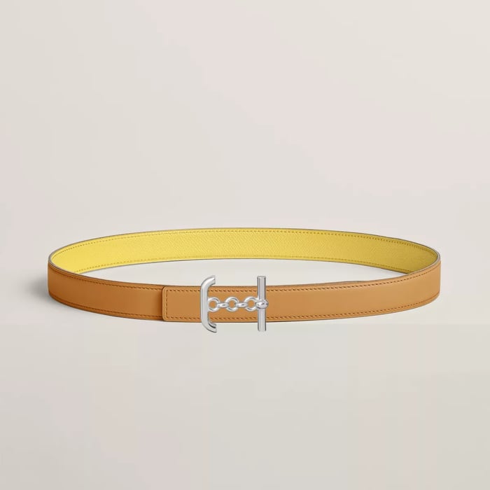 Ancre Marin Belt Buckle & Reversible Leather Strap 24 MM