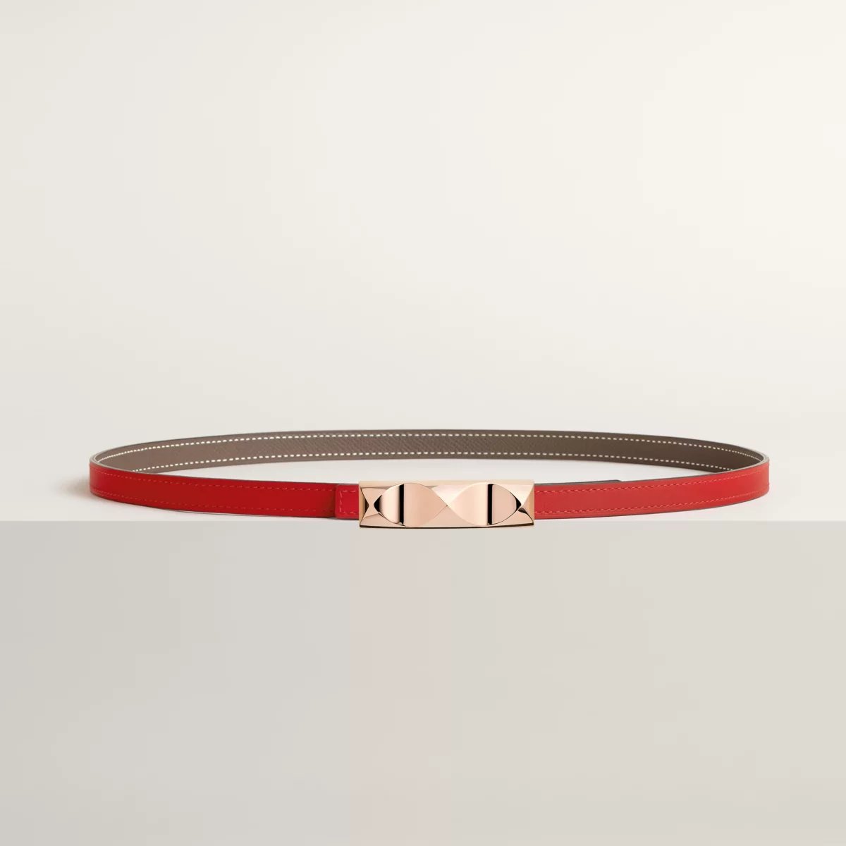 Boucle de ceinture Infini & Cuir de ceinture réversible 13 mm
