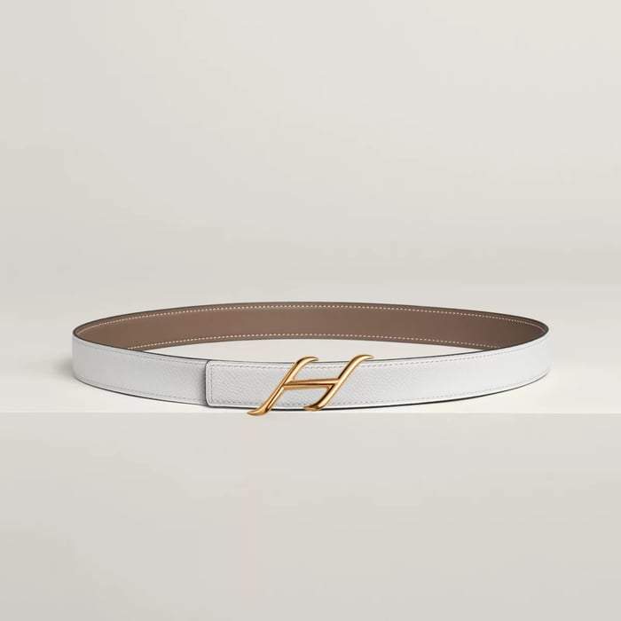 Hdn Belt Buckle & Reversible Leather Strap 24 MM